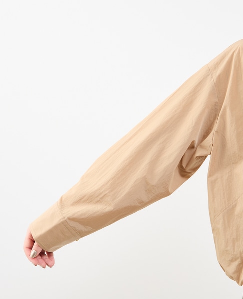 【撥水機能付き】アノラック風ブラウス 詳細画像 ベージュ 13