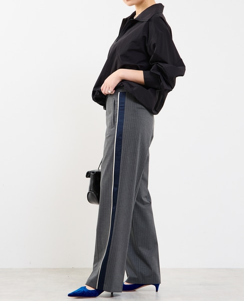 【撥水機能付き】アノラック風ブラウス 詳細画像 ブラック 5