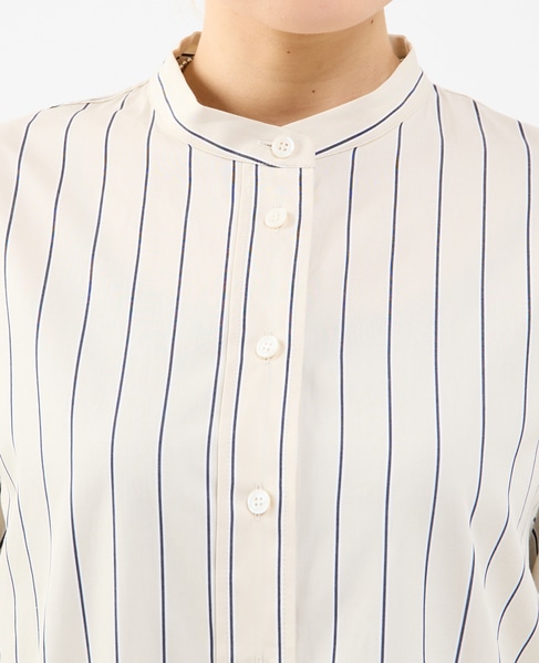 タイ付き（取り外し可能）ブラウス 詳細画像 ベージュ系その他 16