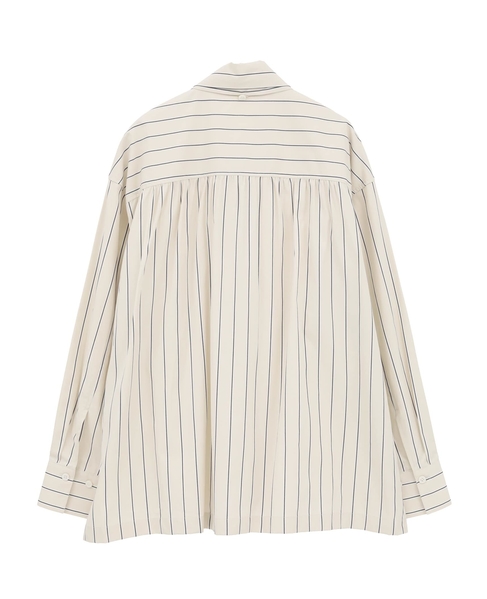 タイ付き（取り外し可能）ブラウス 詳細画像 ベージュ系その他 19