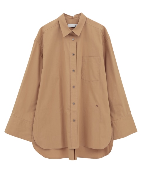 【A＿/エース】タイプライターオーバーシャツ 詳細画像 キャメル 7