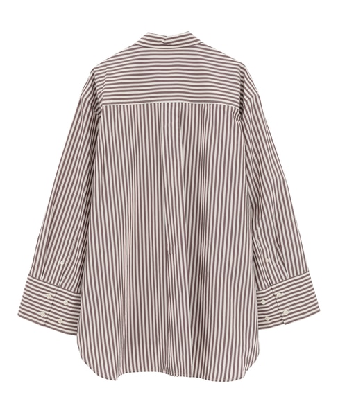 【A＿/エース】タイプライターオーバーシャツ 詳細画像 ブラウン系その他 9