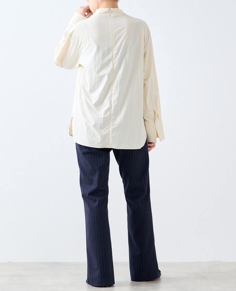 【A_/エース】ハイネックブラウス 詳細画像 オフホワイト 9