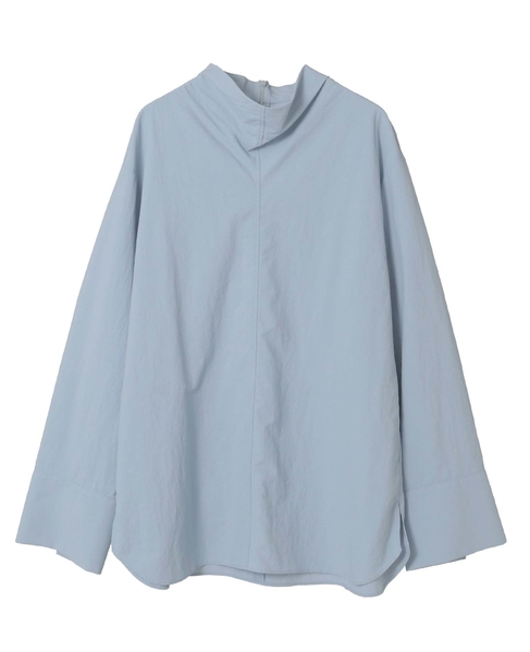 【A_/エース】ハイネックブラウス 詳細画像 サックスブルー 10