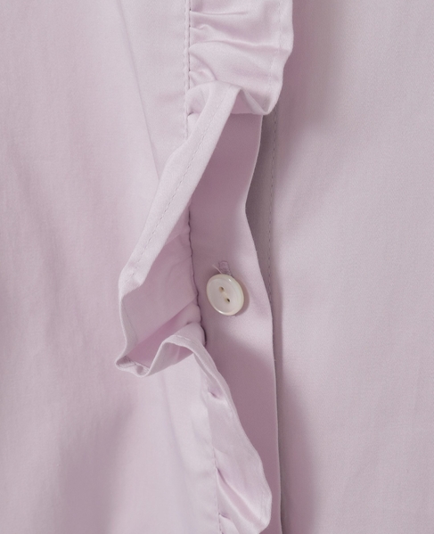 前立てフリル袖ボリュームブラウス 詳細画像 ラベンダー 16