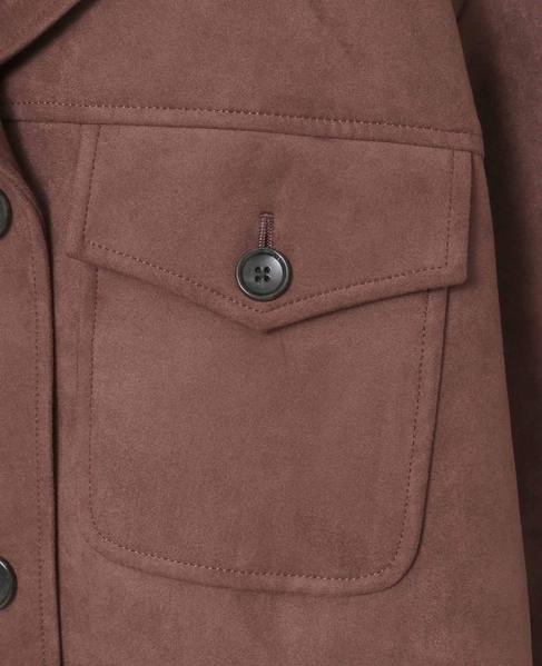 スウェード調ブルゾン 詳細画像 ブラウン 16