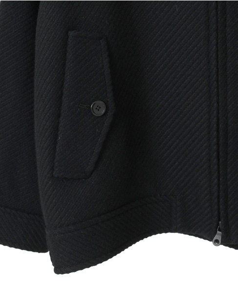 オーバーサイズジップコート 詳細画像 ブラック 14