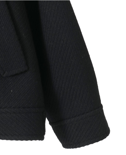 オーバーサイズジップコート 詳細画像 ブラック 15