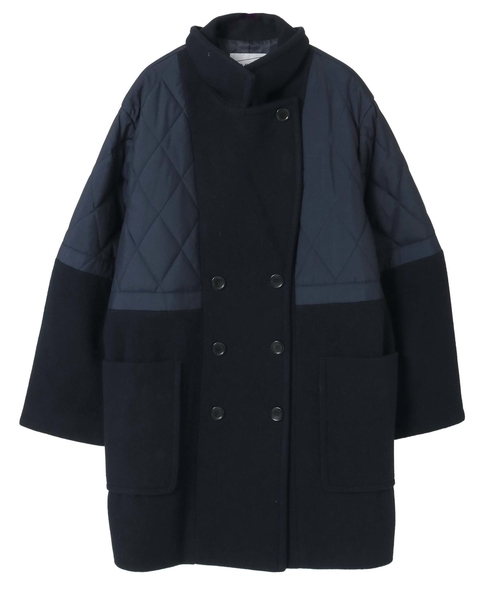 キルトドッキングコート 詳細画像 ネイビー 15