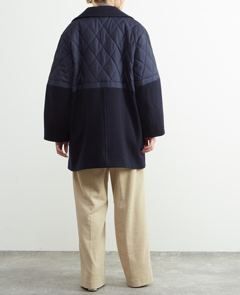 キルトドッキングコート 詳細画像 ネイビー 5
