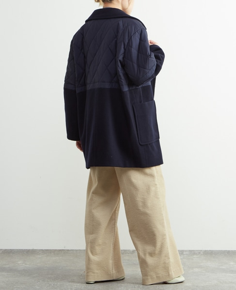 キルトドッキングコート 詳細画像 ネイビー 6