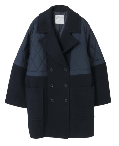 キルトドッキングコート 詳細画像 ネイビー 8