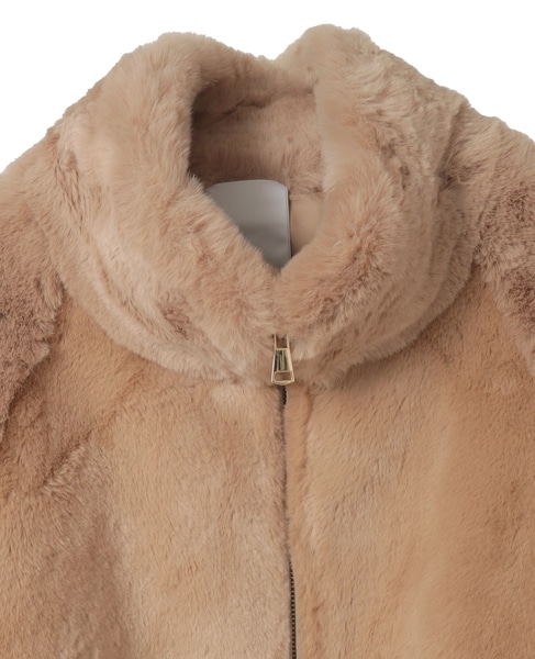 【A_/エース】ジップアップファーブルゾン 詳細画像 キャメル 23