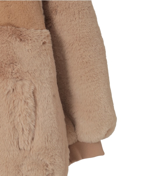 【A_/エース】ジップアップファーブルゾン 詳細画像 キャメル 24