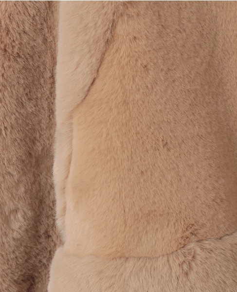 【A_/エース】ジップアップファーブルゾン 詳細画像 キャメル 26