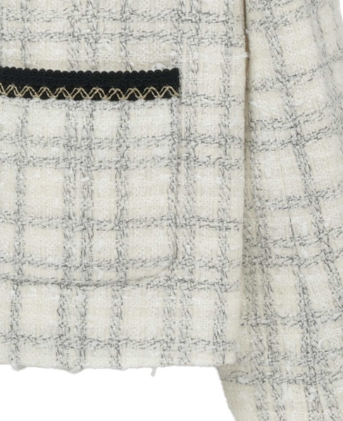 【A＿/エース】ツイードジャケット 詳細画像 オフホワイト 13