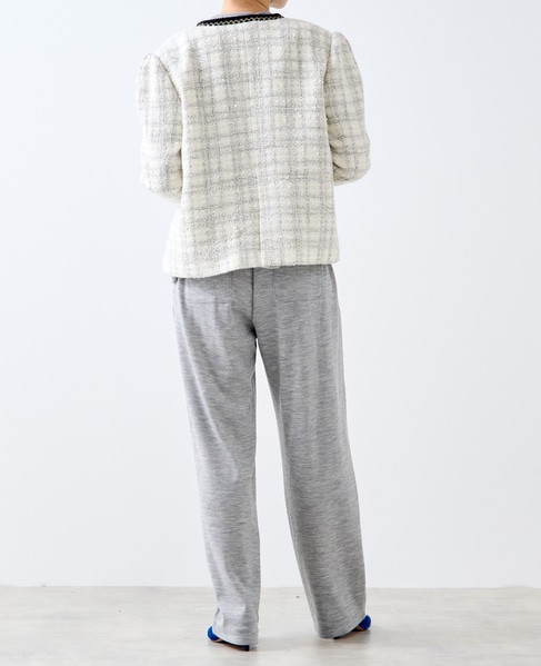 【A＿/エース】ツイードジャケット 詳細画像 オフホワイト 4