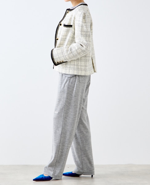 【A＿/エース】ツイードジャケット 詳細画像 オフホワイト 5