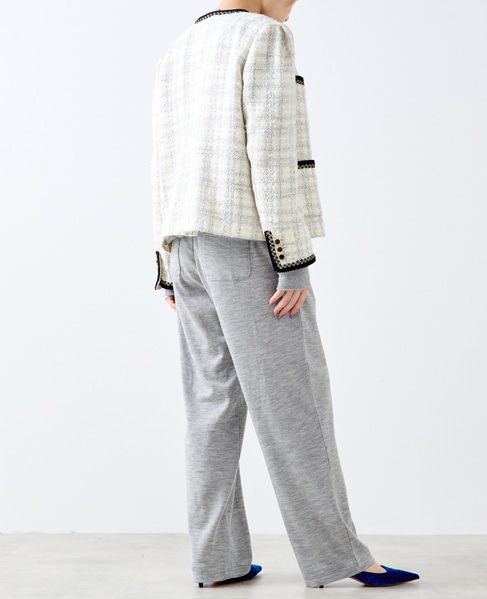 【A＿/エース】ツイードジャケット 詳細画像 オフホワイト 6