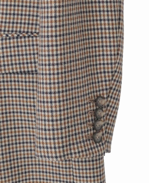 【A_/エース】ウールチェックジャケット 詳細画像 ネイビー 15