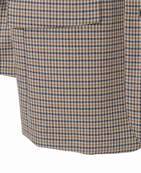 【A_/エース】ウールチェックジャケット 詳細画像 ネイビー 16