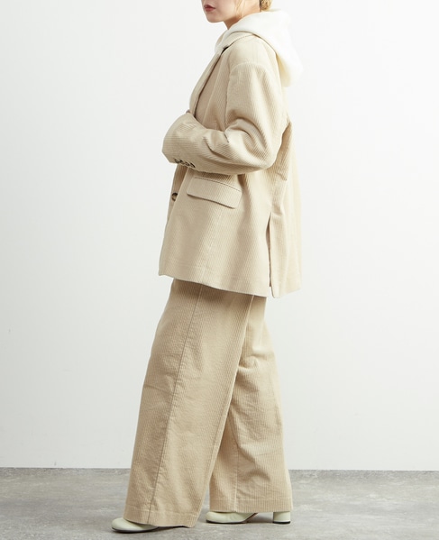 【A_/エース】オーバーサイズコールジャケット 詳細画像 ベージュ 5