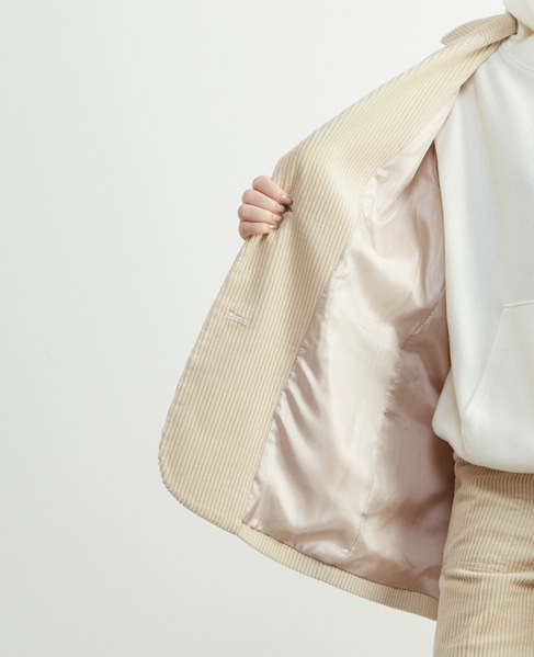 【A_/エース】オーバーサイズコールジャケット 詳細画像 ベージュ 9