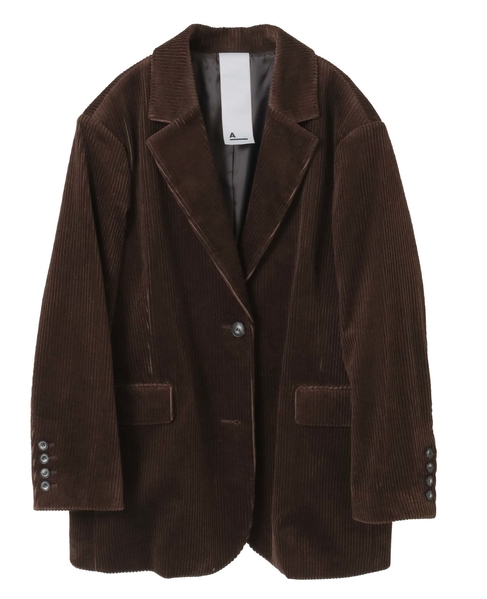 【A_/エース】オーバーサイズコールジャケット 詳細画像 ブラウン 10