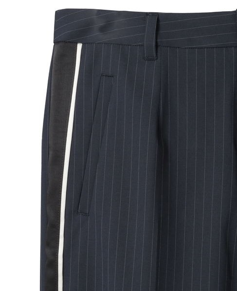 ピンストライプ2WAYストレッチラインパンツ 詳細画像 ダークネイビー 12