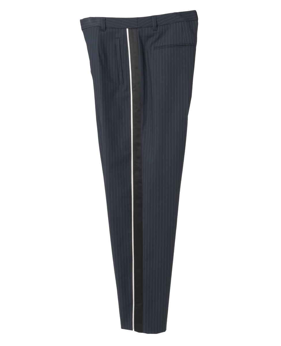 ピンストライプ2WAYストレッチラインパンツ｜Soffitto