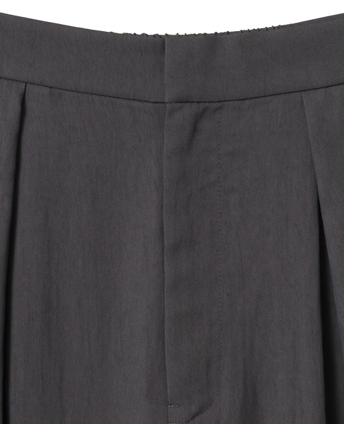 接触冷感タックリラックスパンツ 詳細画像 チャコールグレー 17