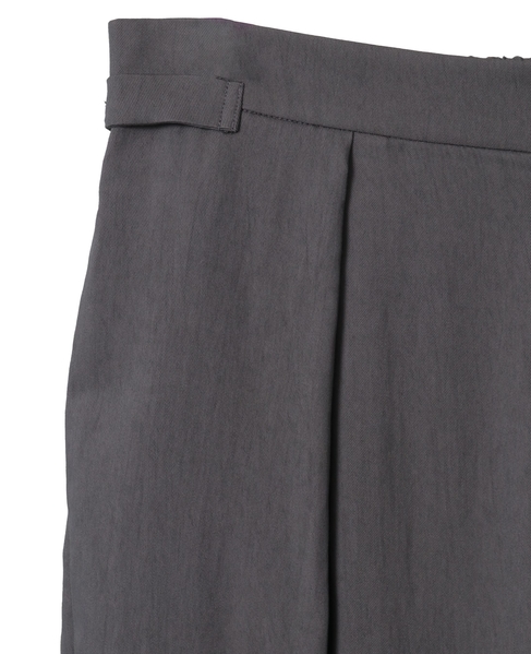 接触冷感タックリラックスパンツ 詳細画像 チャコールグレー 19