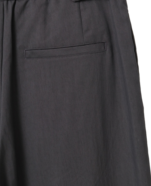 接触冷感タックリラックスパンツ 詳細画像 チャコールグレー 20