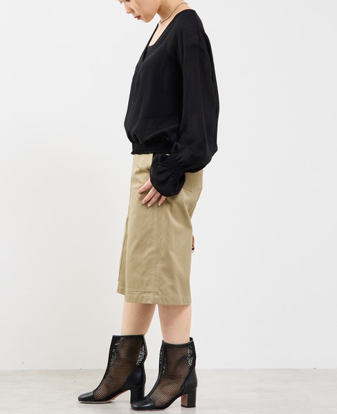 ダブルニーハーフパンツ 詳細画像 ベージュ 13