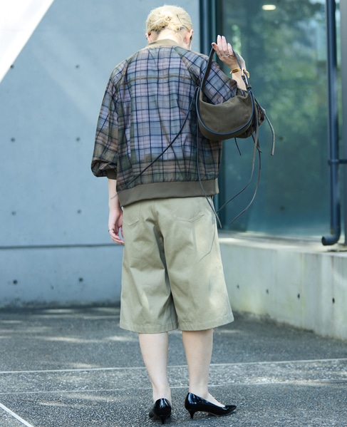 ダブルニーハーフパンツ 詳細画像 ベージュ 5