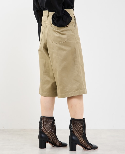 ダブルニーハーフパンツ 詳細画像 ベージュ 9