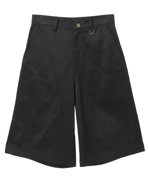 ダブルニーハーフパンツ 詳細画像 ブラック 11