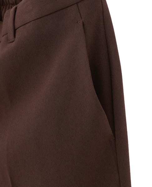 《2WAYストレッチ・紫外線防止・接触冷感》トラックパンツ 詳細画像 ブラウン 13