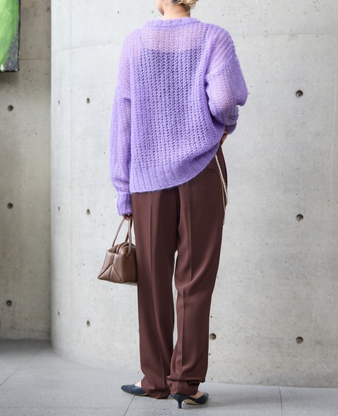 《2WAYストレッチ・紫外線防止・接触冷感》トラックパンツ 詳細画像 ブラウン 8