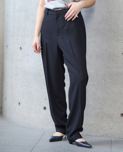 《2WAYストレッチ・紫外線防止・接触冷感》トラックパンツ 詳細画像 ブラック 3