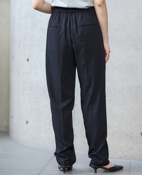 《2WAYストレッチ・紫外線防止・接触冷感》トラックパンツ 詳細画像 ブラック 5