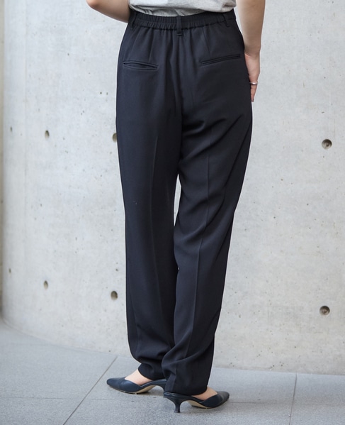 《2WAYストレッチ・紫外線防止・接触冷感》トラックパンツ 詳細画像 ブラック 6