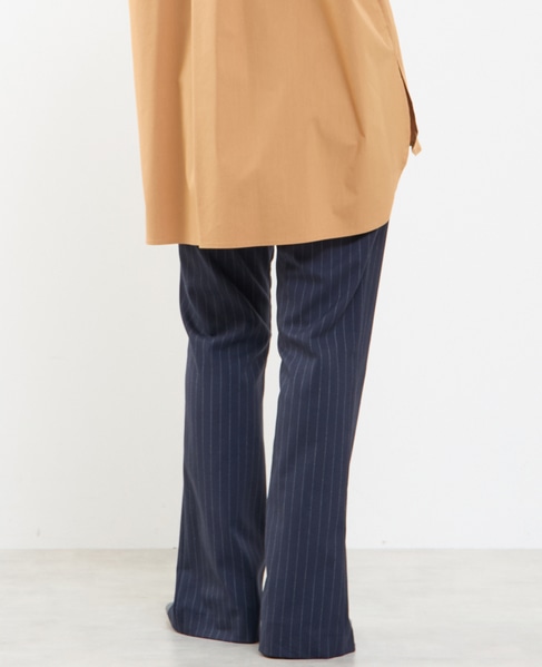 【A＿/エース】スリットパンツ 詳細画像 ネイビー 3