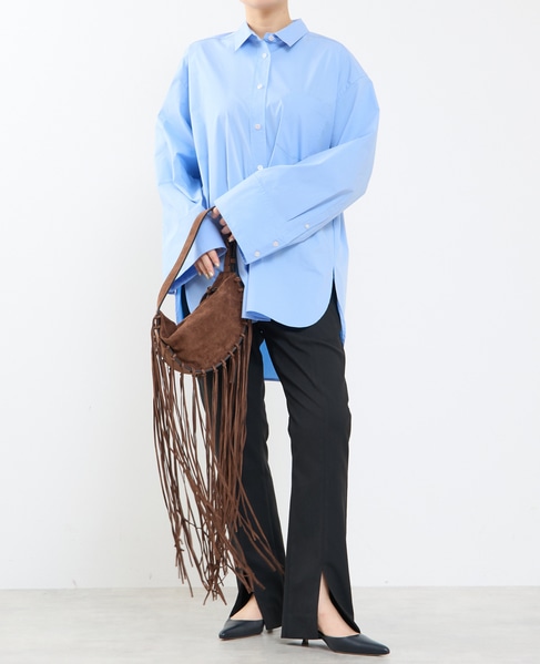 【A＿/エース】スリットパンツ 詳細画像 ブラック 7