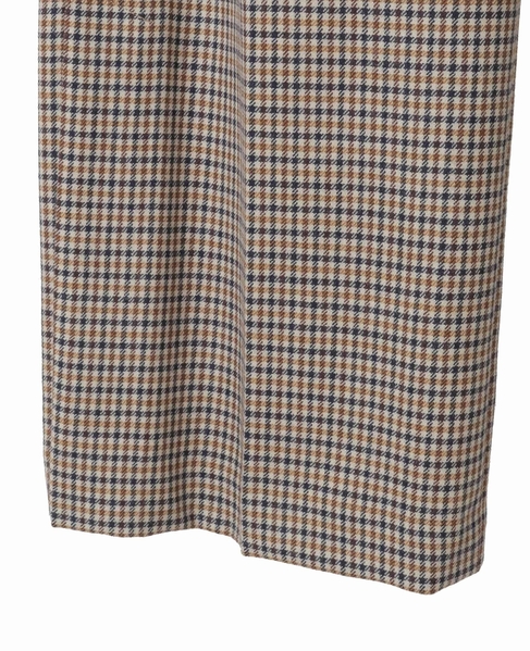 【A_/エース】ウールチェックスラックス 詳細画像 ネイビー 12