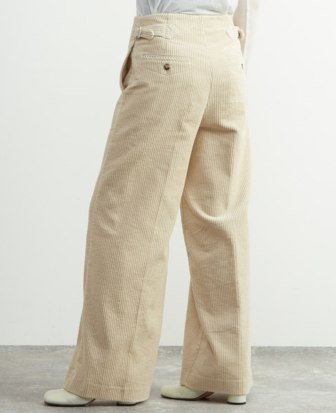 【A_/エース】コーデュロイパンツ 詳細画像 ベージュ 5