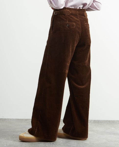 【A_/エース】コーデュロイパンツ 詳細画像 ブラウン 5