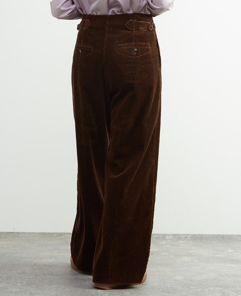 【A_/エース】コーデュロイパンツ 詳細画像 ブラウン 6