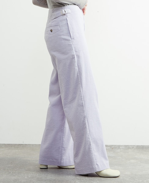 【A_/エース】コーデュロイパンツ 詳細画像 ラベンダー 3