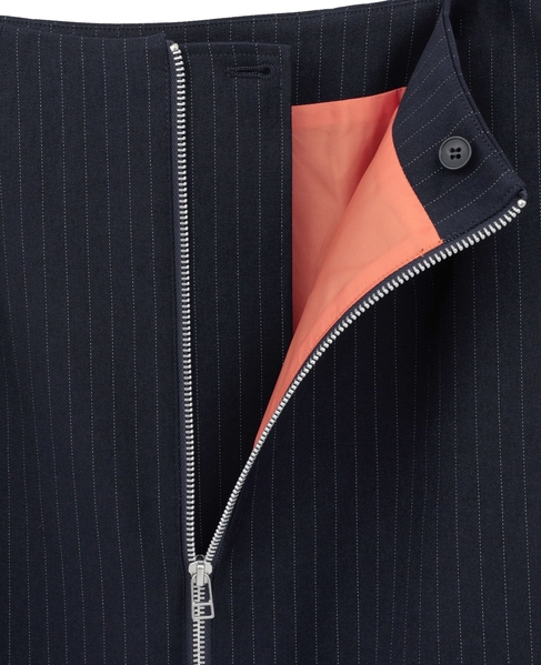 フロントジップミディ丈スカート 詳細画像 ネイビー 11